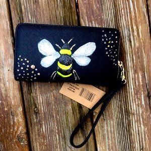 Brand new Steve Madden Handpainted Bee wallet